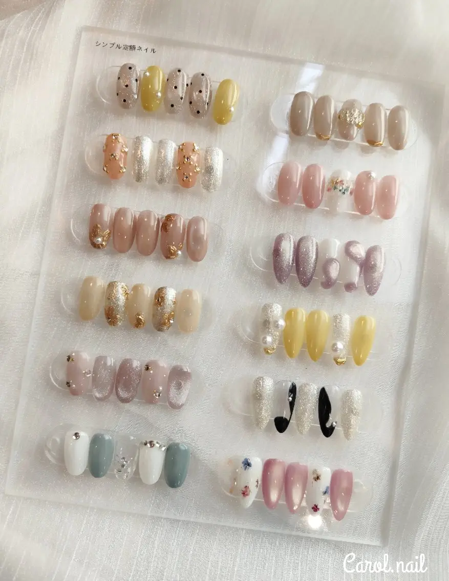 選べる定額シンプルネイル(オフあり)の写真