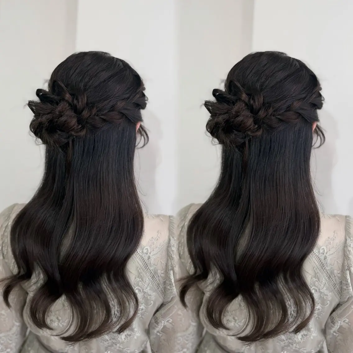 ヘアアレンジ 結婚式・ブライダル ヘアセット 🍒艶カラー/ヘアメ しおり🍒のヘアスタイル