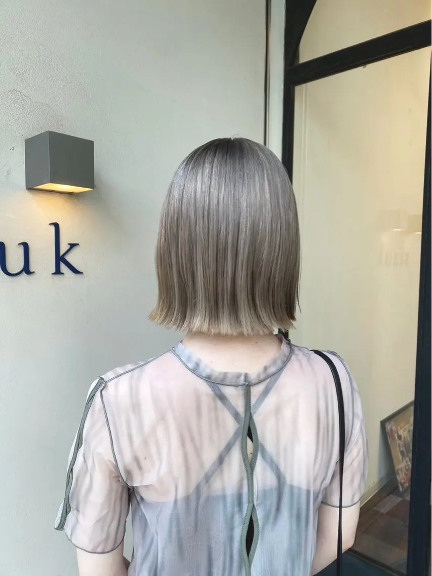 🍀勉強会カットモデル募集🍀切りっぱなしスタイル募集。肩​〜​顎下までの切りっぱなしスタイル！の写真
