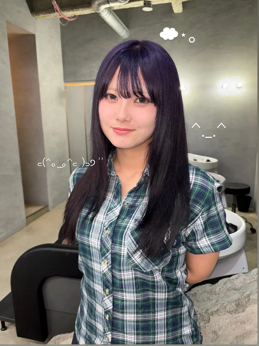 ロング カラー ヘアカラー デザインカラー /rioのヘアスタイル