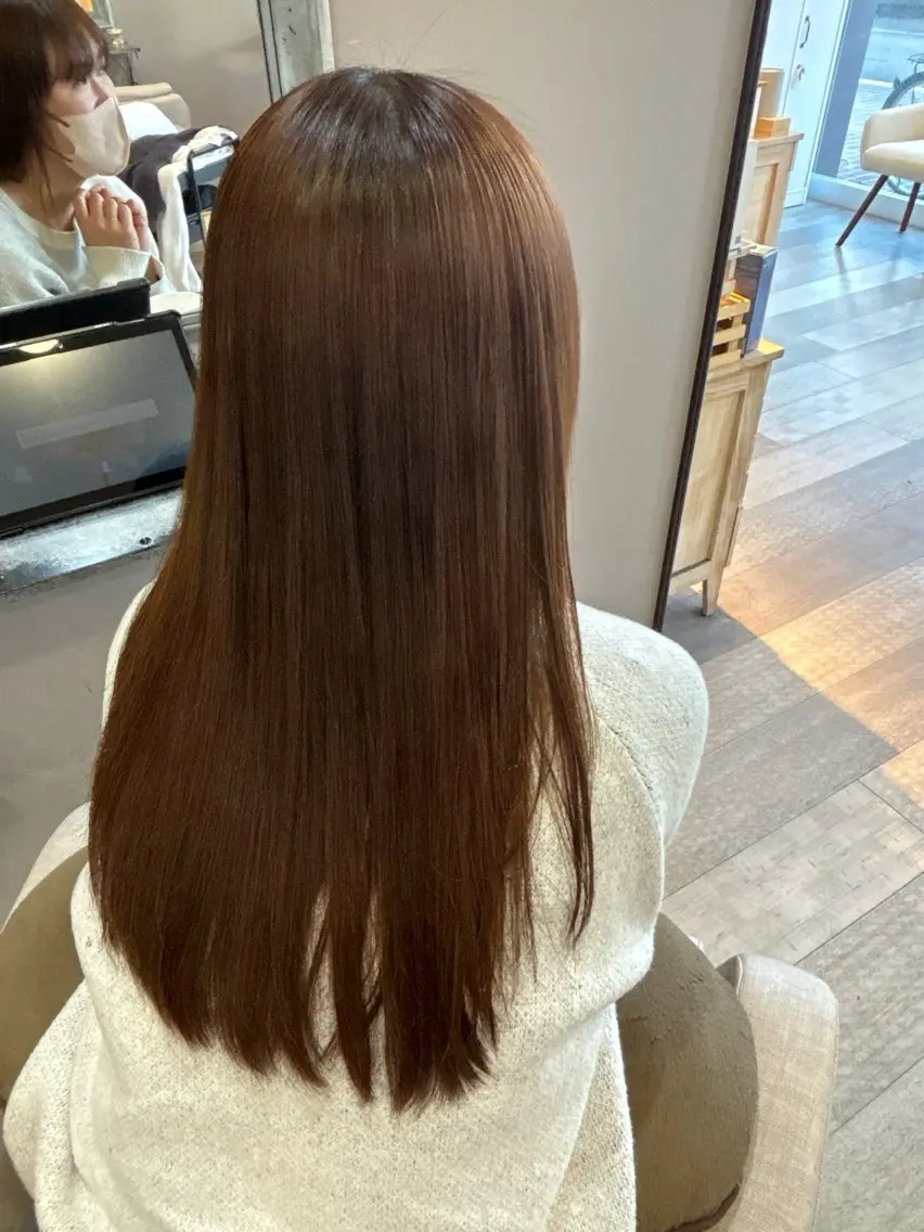 ロング カット 縮毛矯正 🧸Fiora 🧸arashi🧸のヘアスタイル