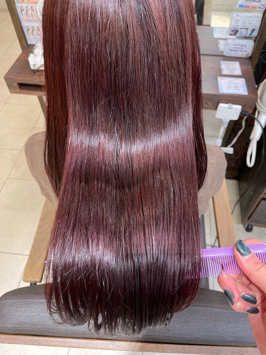 カラー 🦋透明感カラー 🦋🫧愛加のヘアスタイル