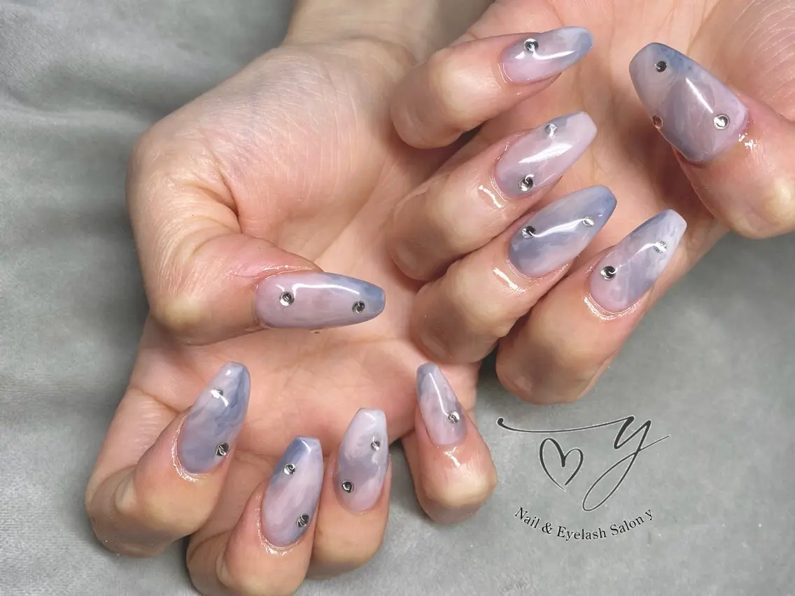 ネイル アートネイル ニュアンスネイル Nail Eyelash yのネイルデザイン