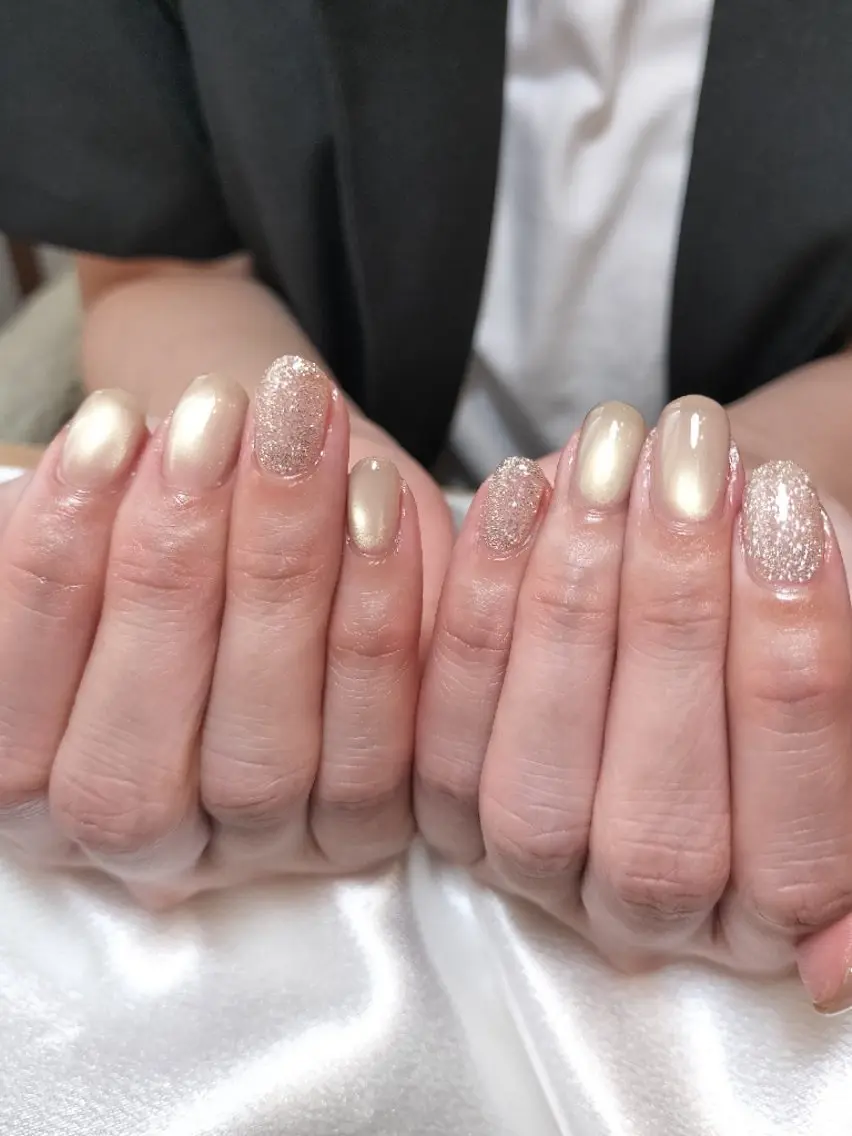 ネイル フラッシュネイル マグネットネイル ハンドネイル moff.(ﾓﾌ) nail salonのネイルデザイン