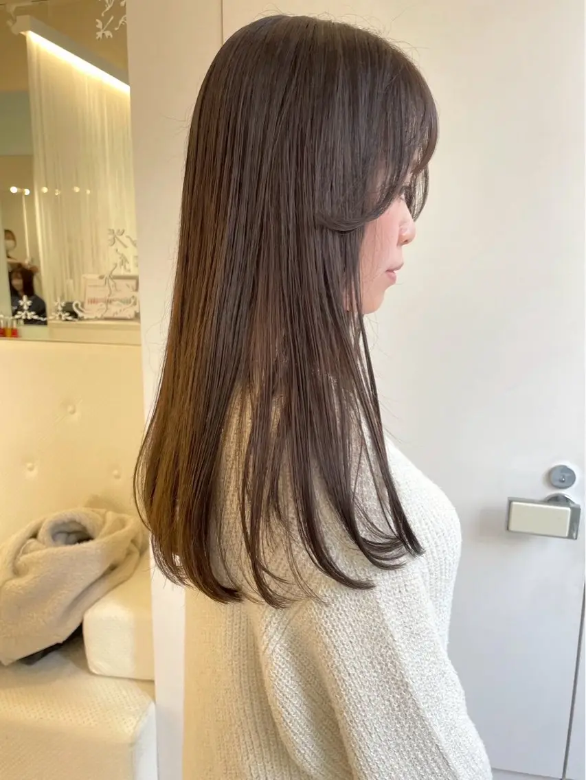 ロング カラー ParveMix🎀 稲垣 詞葉のヘアスタイル