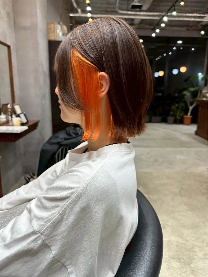 カラー ブリーチ インナーカラー ヘアカラー 縮毛矯正/髪質改善 小野竜聖のヘアスタイル