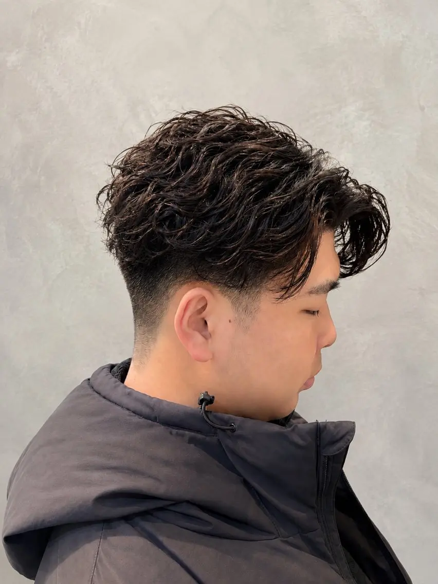 メンズ カット パーマ トリートメント 【enil代表】 杉林和哉のヘアスタイル