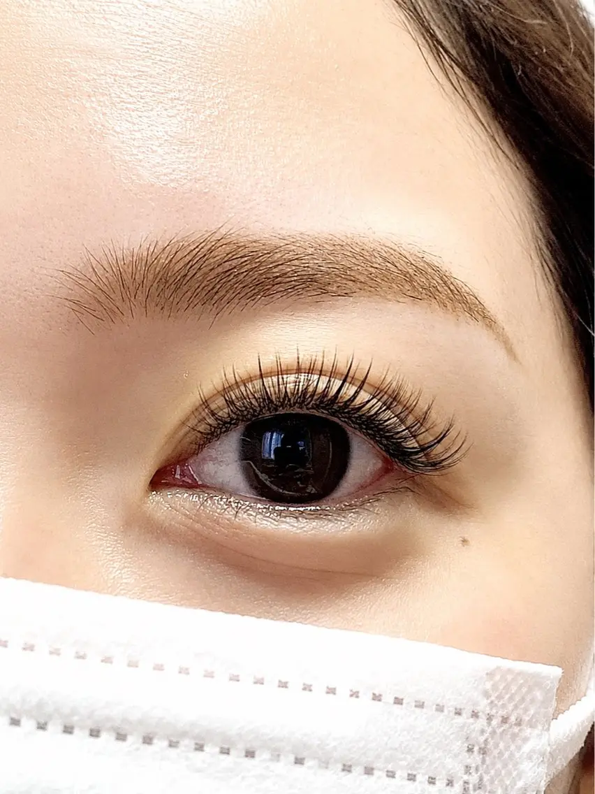 マツエク・マツパ Dカール ボリュームラッシュ マツエク Nerińe Eye&Nailのマツエク・マツパデザイン