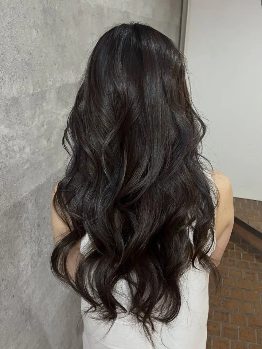 ロング カット ヘアカラー Grow by NYNY 田代 紀恵のヘアスタイル