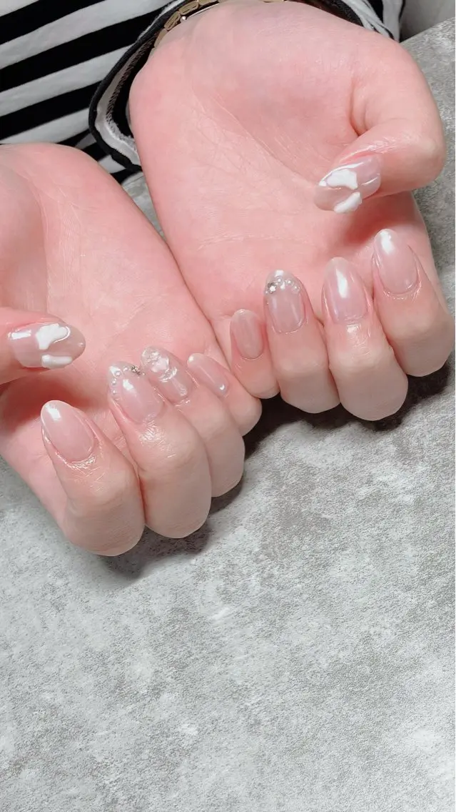 ネイル ハンドネイル ハンドケア shino🌟 痛ネイルのネイルデザイン