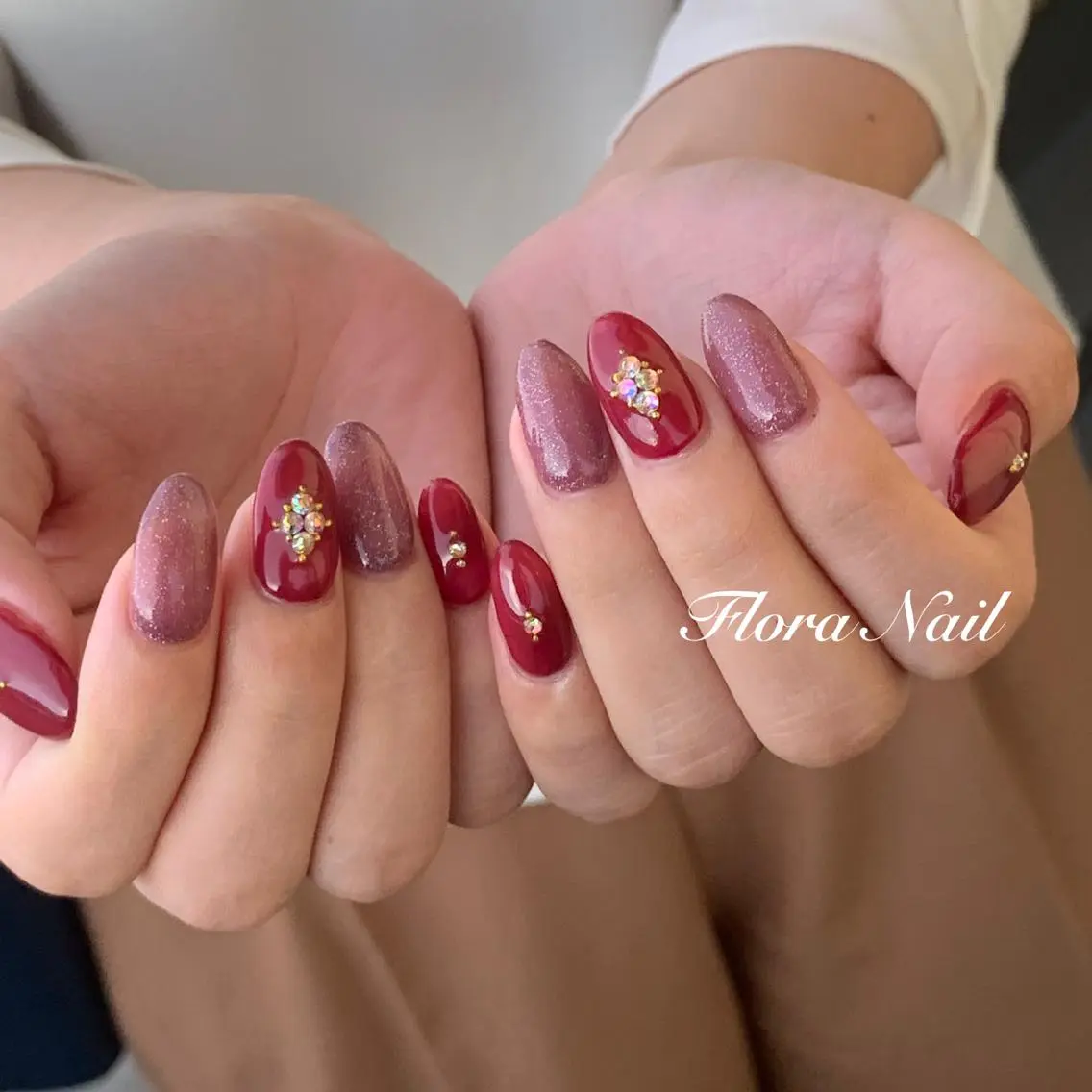 ネイル シンプルネイル Flora Nail 【フローラ ネイル】のネイルデザイン