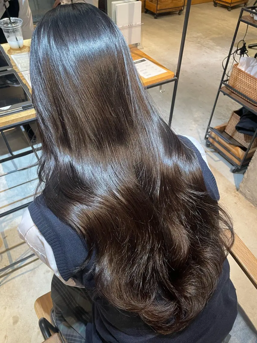 ロング カラーモデル募集中 /新潟駅前/莉奈のヘアスタイル
