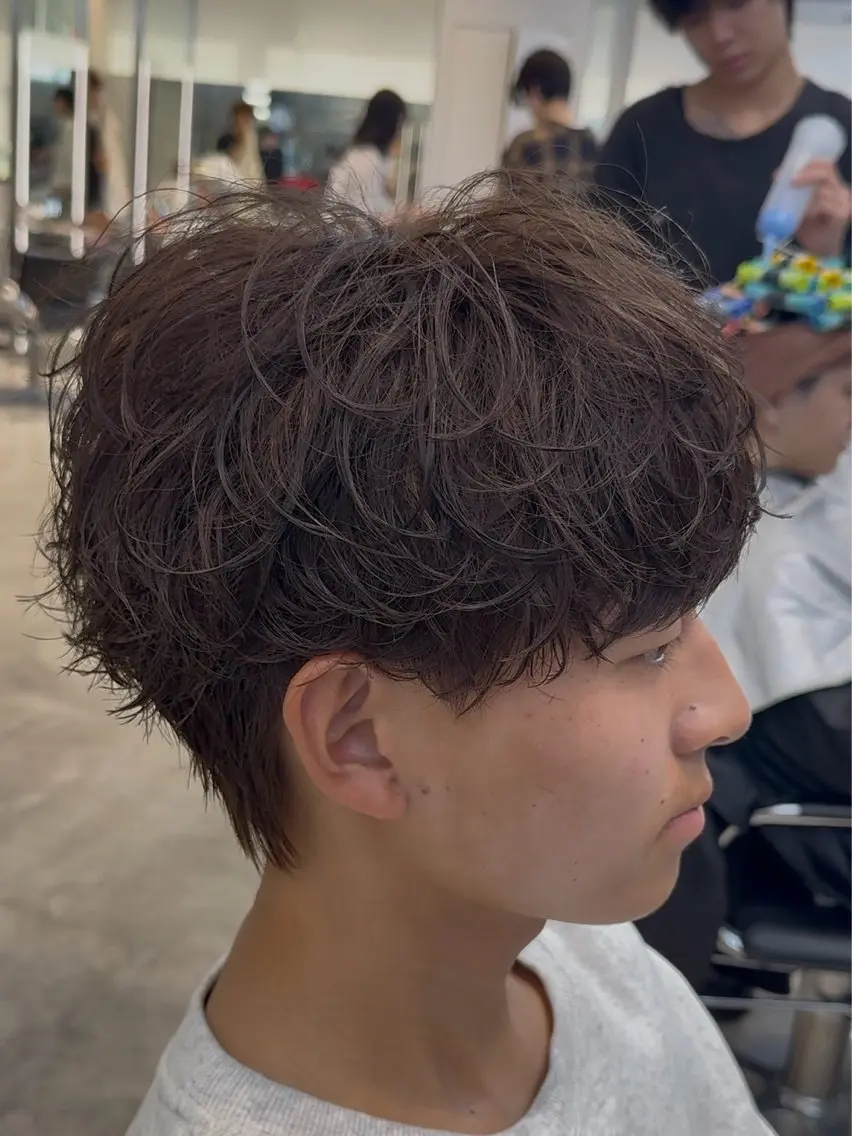 パーマ メンズ カット パーマ 川口 翔太郎（fifth）のヘアスタイル