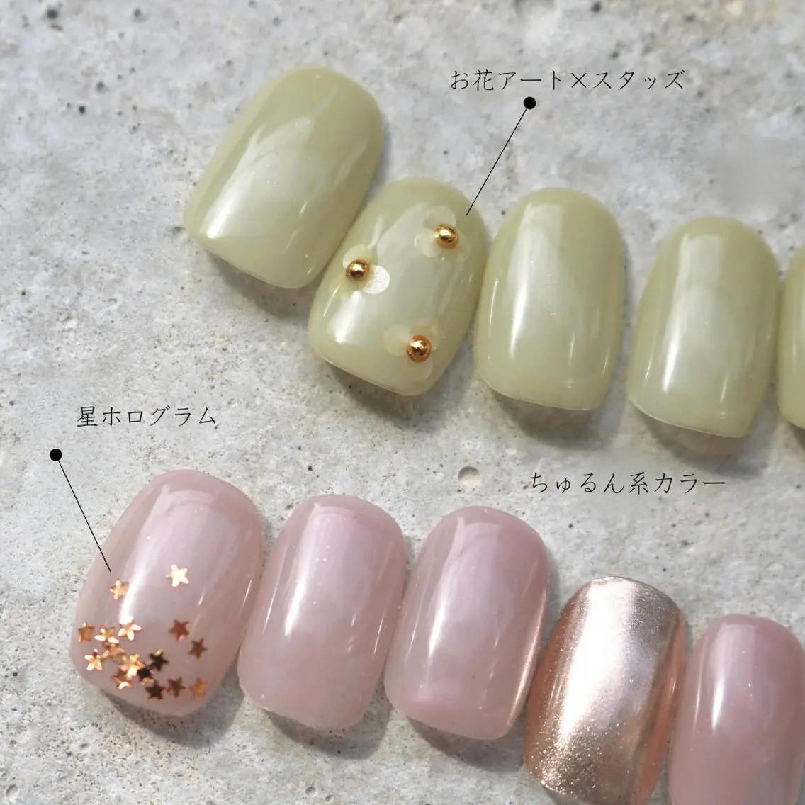 ネイル ホログラムネイル レース マグネットネイル シンプルネイル ハンドネイル 大阪/堀江ニュアンス KASUMIのネイルデザイン