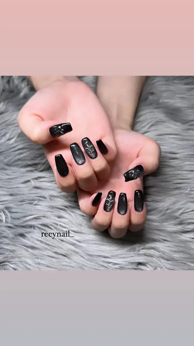 ネイル マグネットネイル ハンドネイル ulysses nailsalonのネイルデザイン