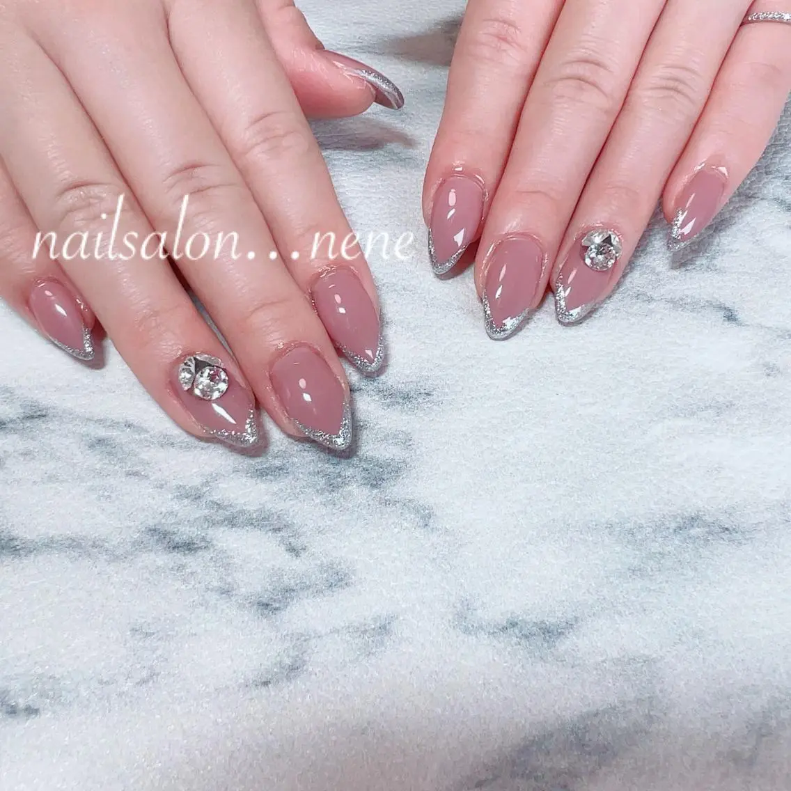 ネイル フレンチネイル nailsalon ...neneのネイルデザイン