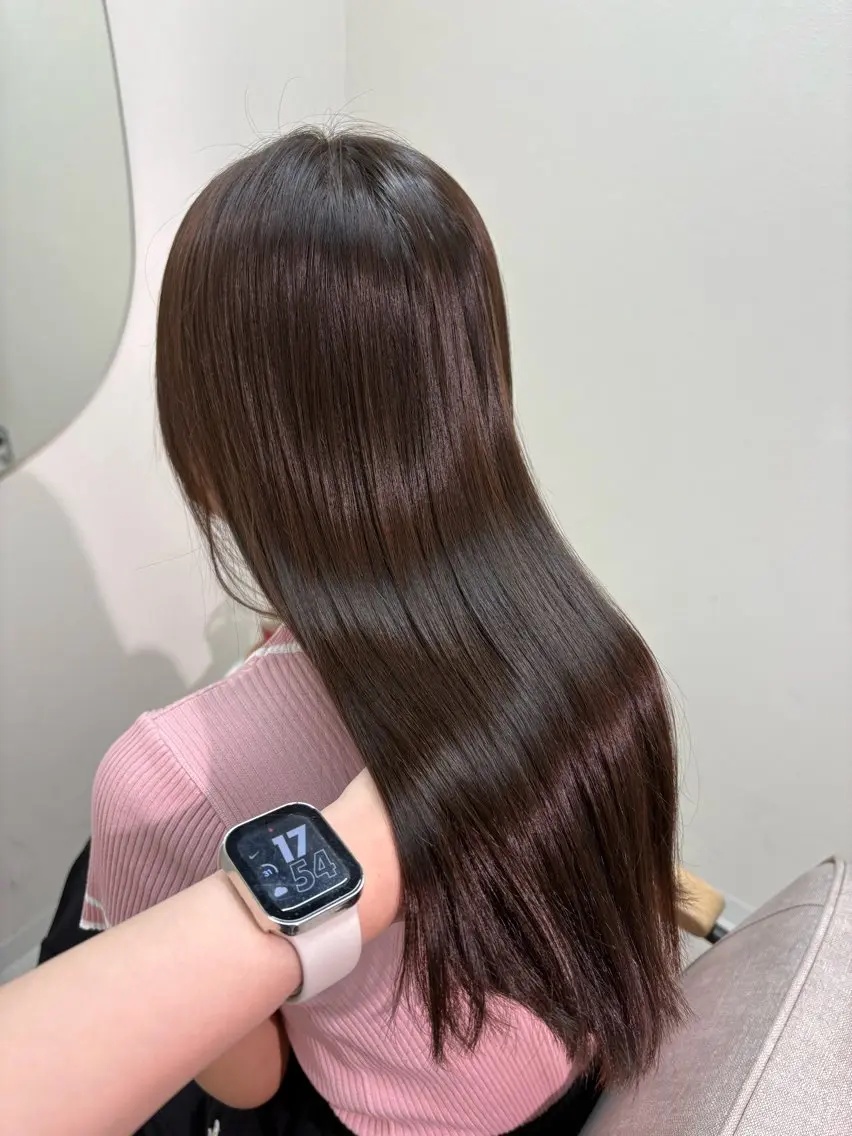 ロング カット ヘアカラー トリートメント newi広島 / Yuukaのヘアスタイル