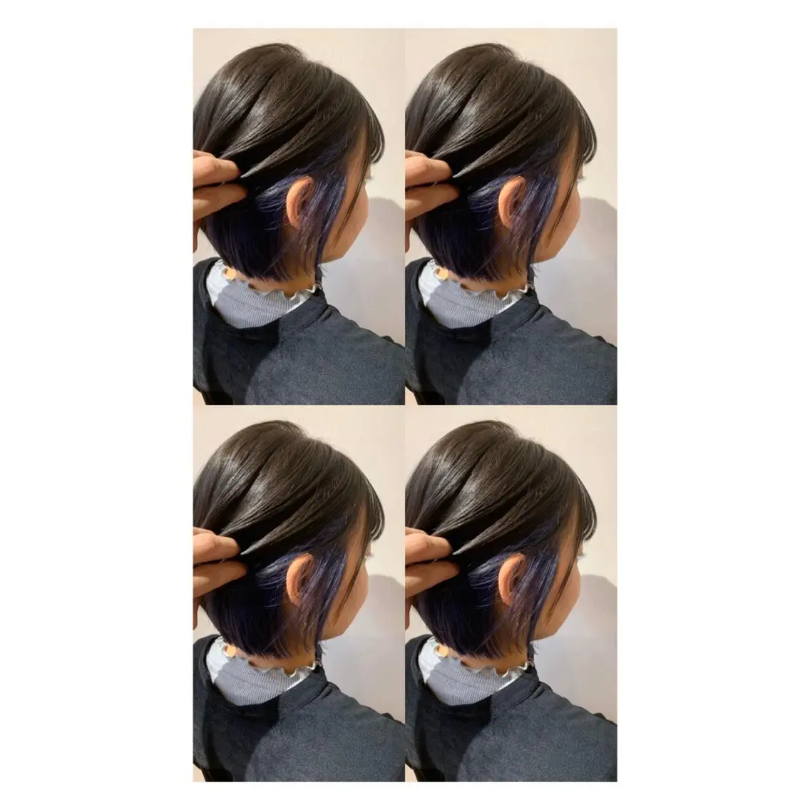 ショート カラー カット トリートメント 店長✨レイヤー✖️ 髪質改善✖️韓国ヘアのヘアスタイル