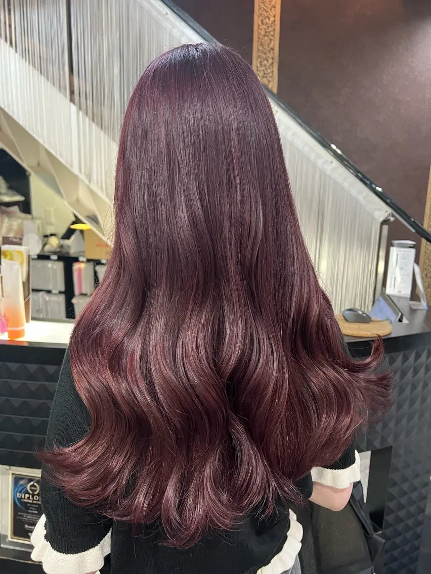 ロング カラー 艶髪 ♡Tomiyaのヘアスタイル