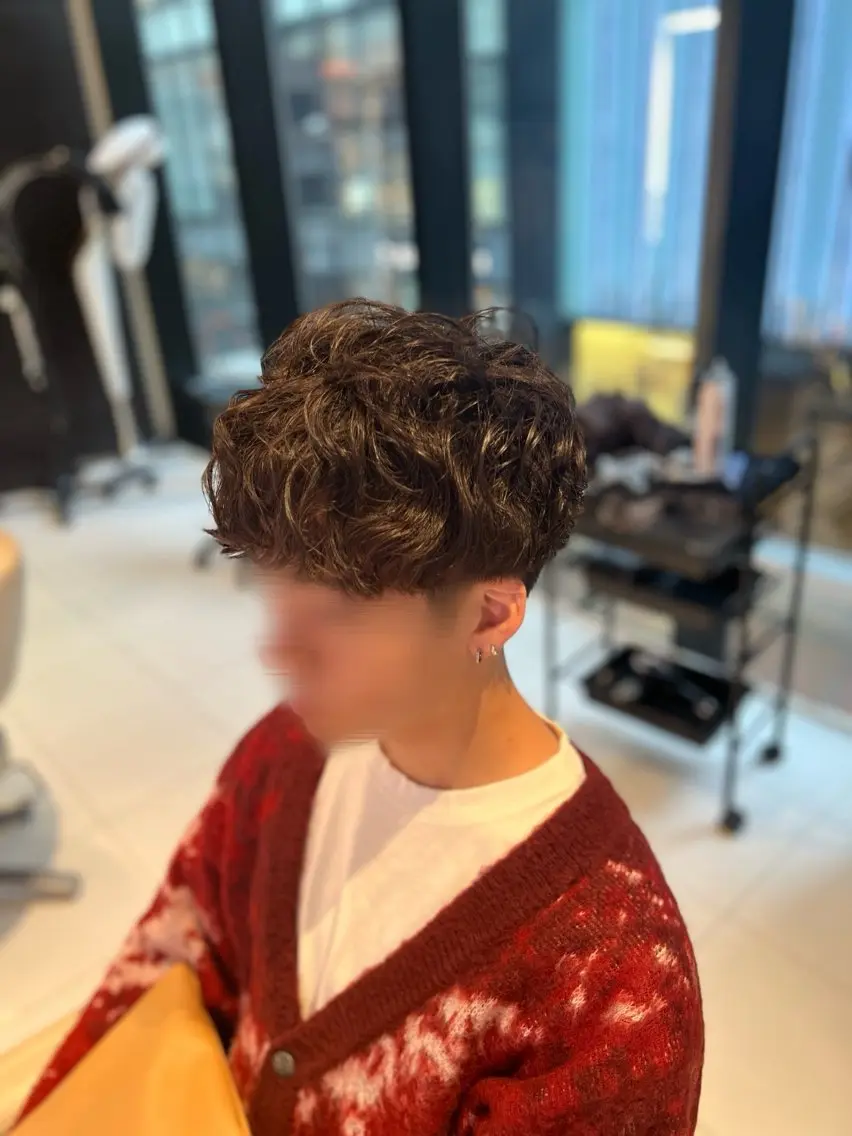 【メンズ限定✨️】 カット・パーマ お時間相談💭💭の写真