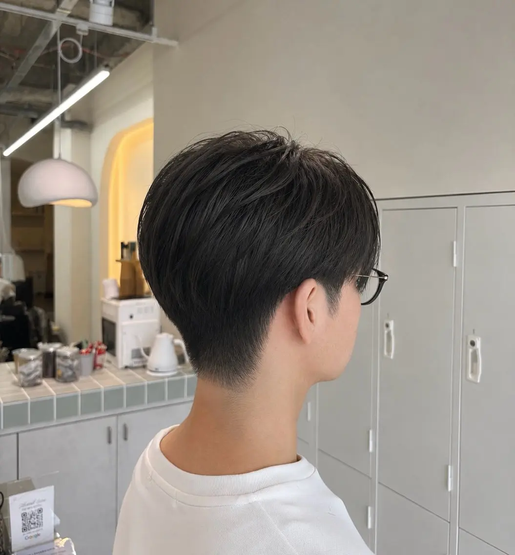 ショート メンズ カット トリートメント newi広島店 コウセイのヘアスタイル