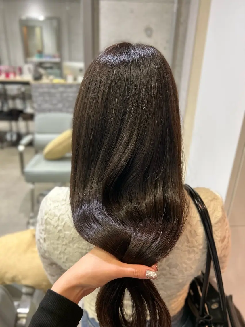 ロング カラー SAKURA🍒 天神/大名/透明感のヘアスタイル