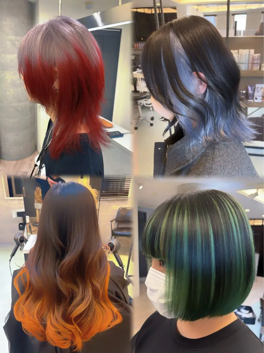 カラー ヘアカラー トリートメント 🫧ハイトーン ブリーチ✨RYUKIのヘアスタイル