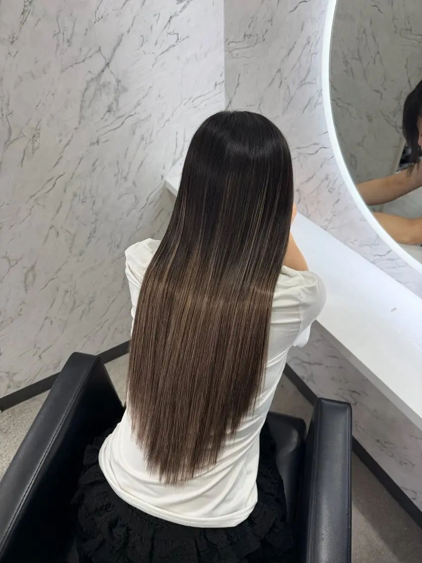 ロング エクステ 🐈‍⬛ララモアナ yuri🐈‍⬛のヘアスタイル