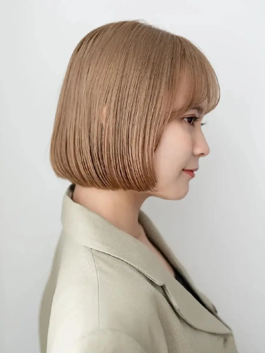 ショート ボブ カット ヘアカラー トリートメント ANDIAMO栄／ chisatoのヘアスタイル