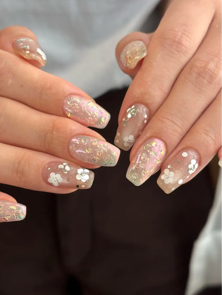 ネイル キラキラネイル rena nailのネイルデザイン