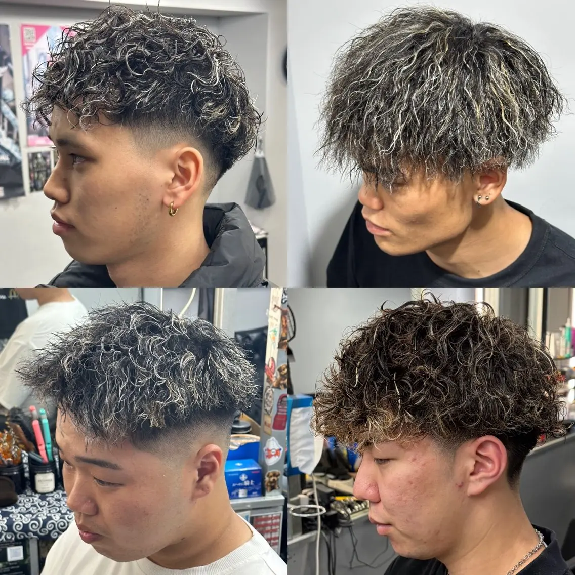 💈メッシュ+パーマ💈の写真