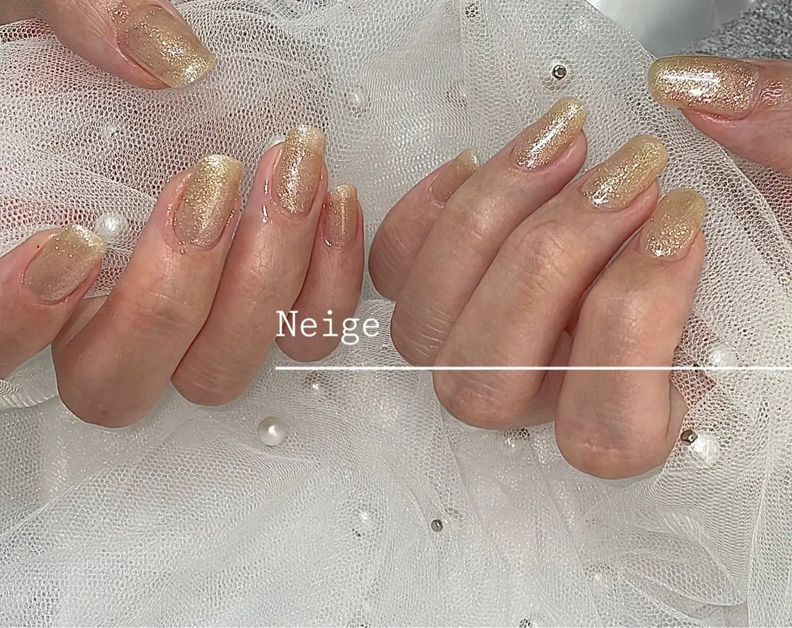 ネイル ハンドネイル Neige‪𓂃ai ＊梅津 / 松尾のネイルデザイン