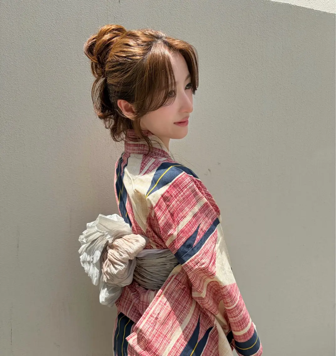 ヘアセット aoi🎀暖色 /透明感カラー♡のヘアスタイル