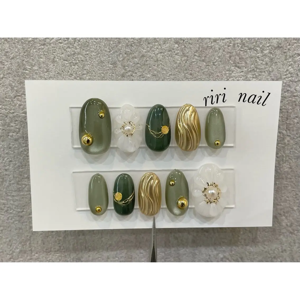ネイル riri-nail Rie Endoのネイルデザイン