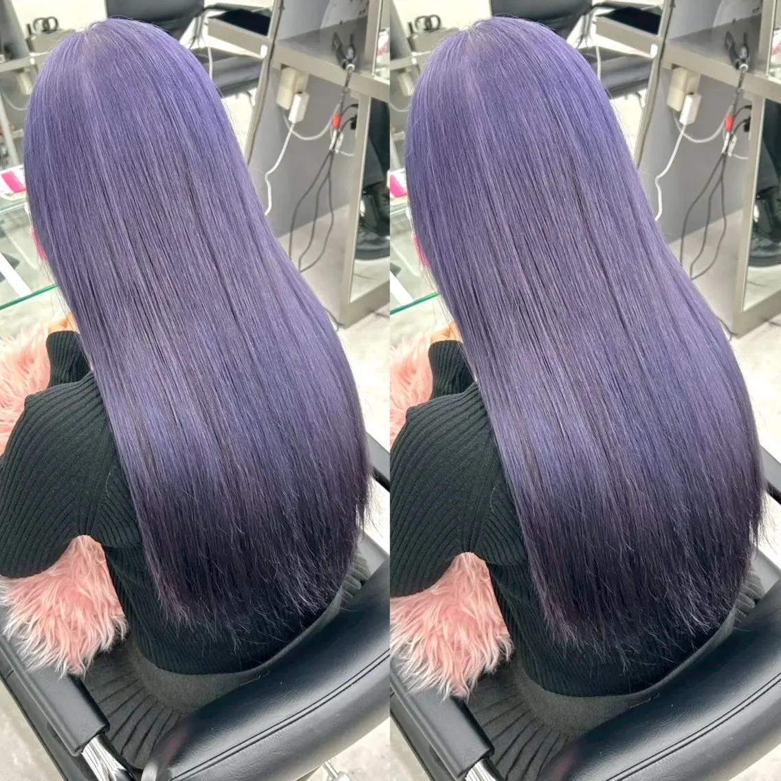 カラー ヘアカラー ヘアメ🎀ハイトーン 🩵エクステ🪄しほのヘアスタイル
