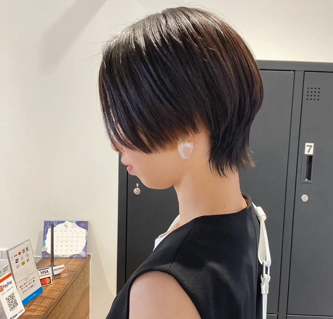 ハンサムショート🤍(リップラインより上)の写真