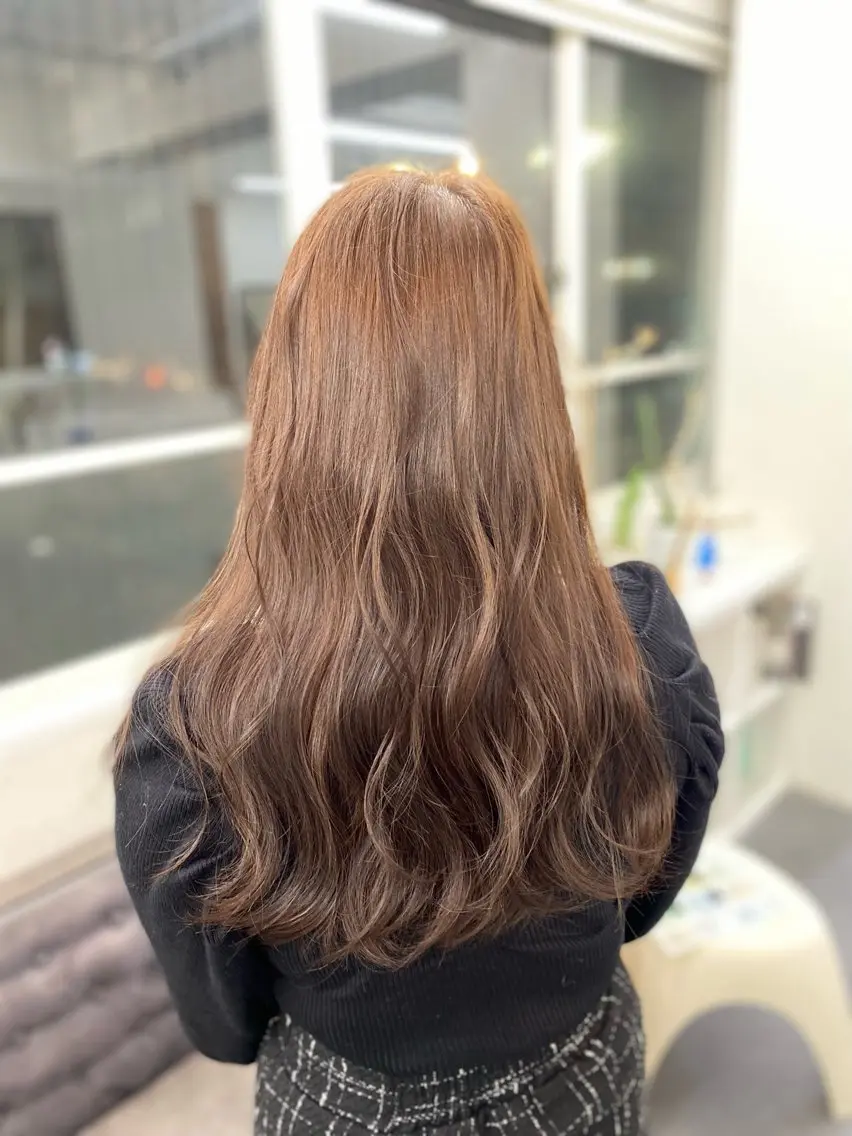 ワンカラーのみ(シャンプーブロー込み)の写真