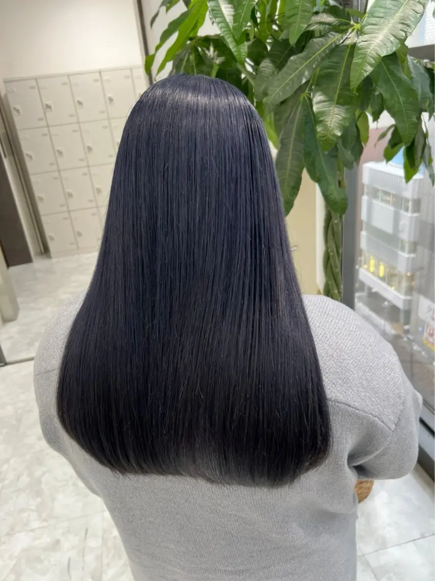 ロング カラー パーマ ヘアアレンジ メンズ 🤍透明感カラー🤍 似合わせ🤍AINEのヘアスタイル