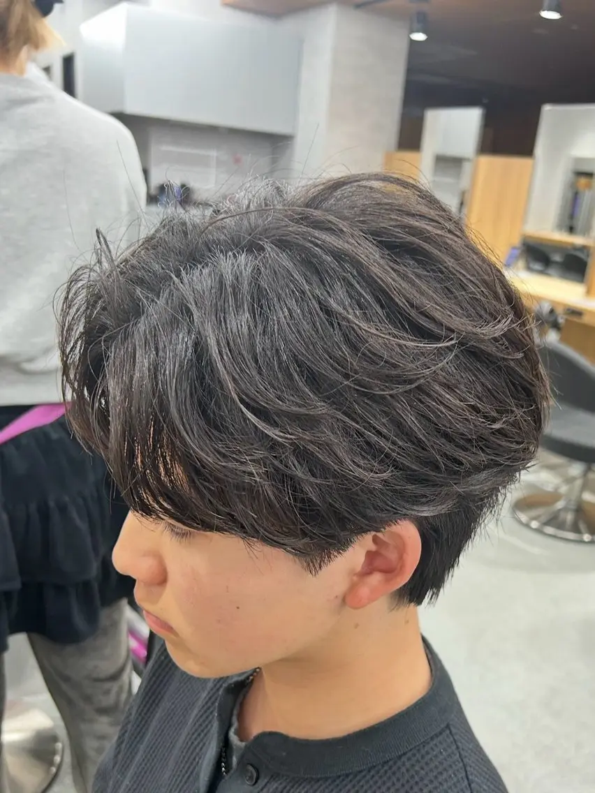 ショート パーマ メンズ メンズ特化⚡️パーマ テッタのヘアスタイル