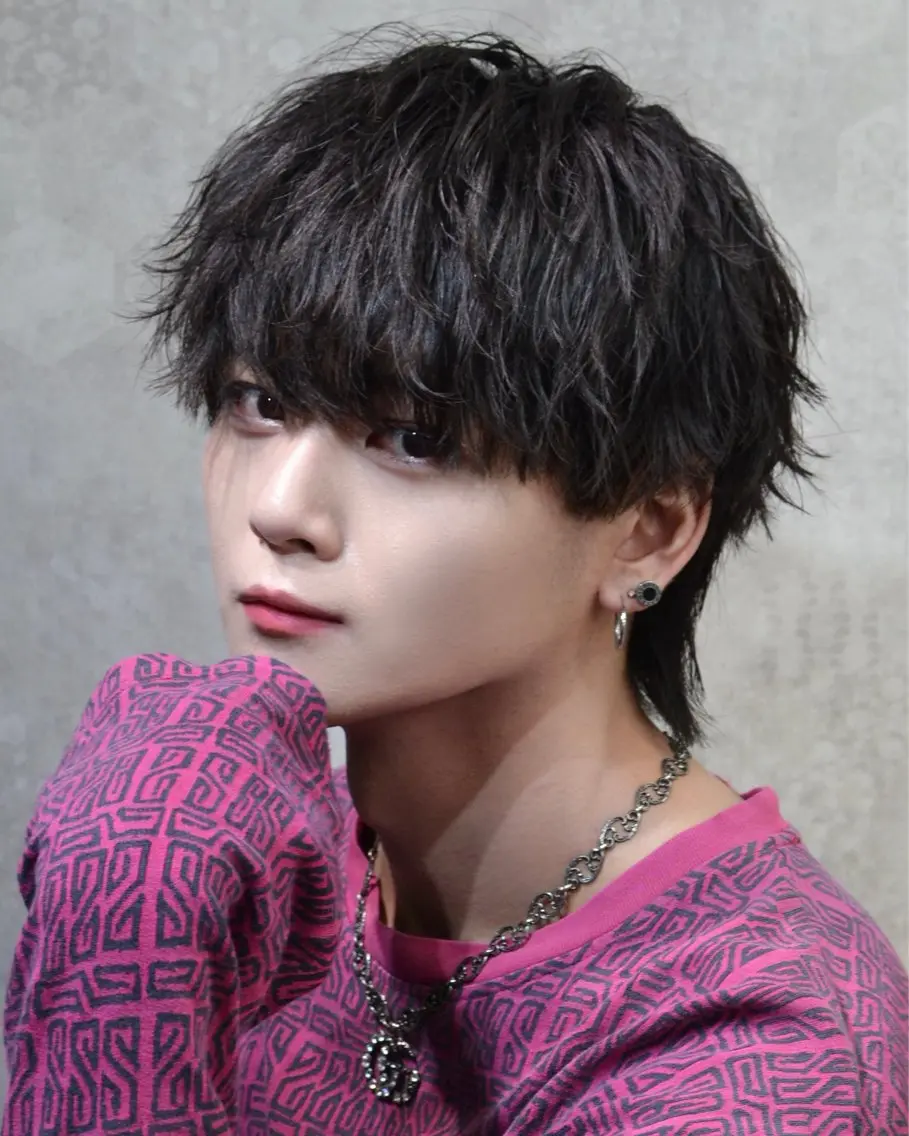 カラー パーマ メンズ カット パーマ メンズハイトーン No.1🏆Tiamのヘアスタイル