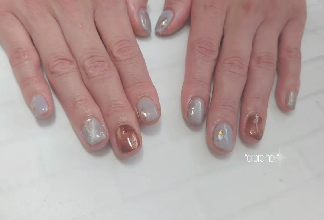 ネイル ✯.。 arbre nail 。✯.のネイルデザイン
