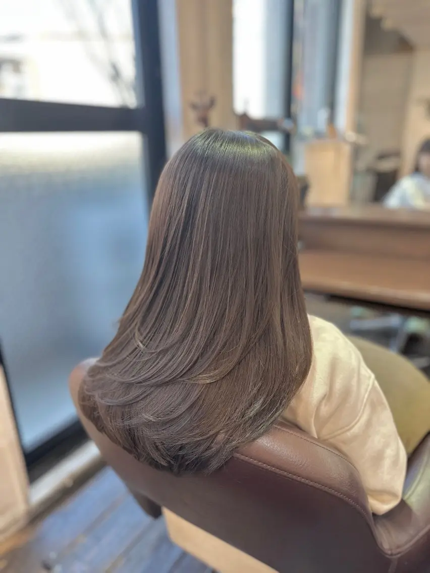 ミディアム カット トリートメント 全国カットコンテスト 受賞🏅satoのヘアスタイル