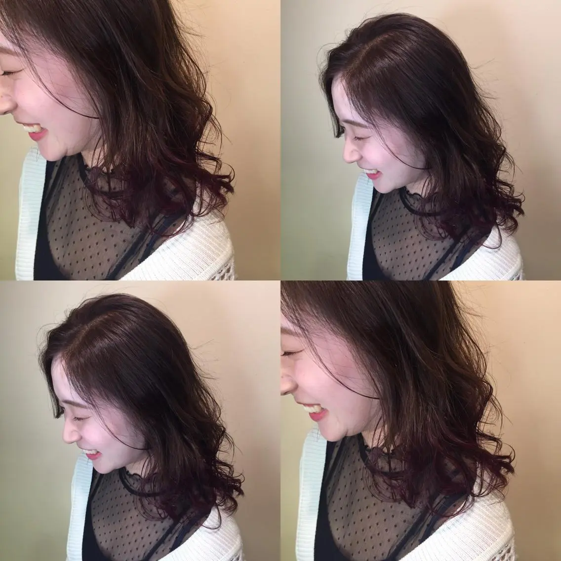 セミロング カラー グラデーションカラー 🌻Insta指名 NO.1🌻Shoのヘアスタイル