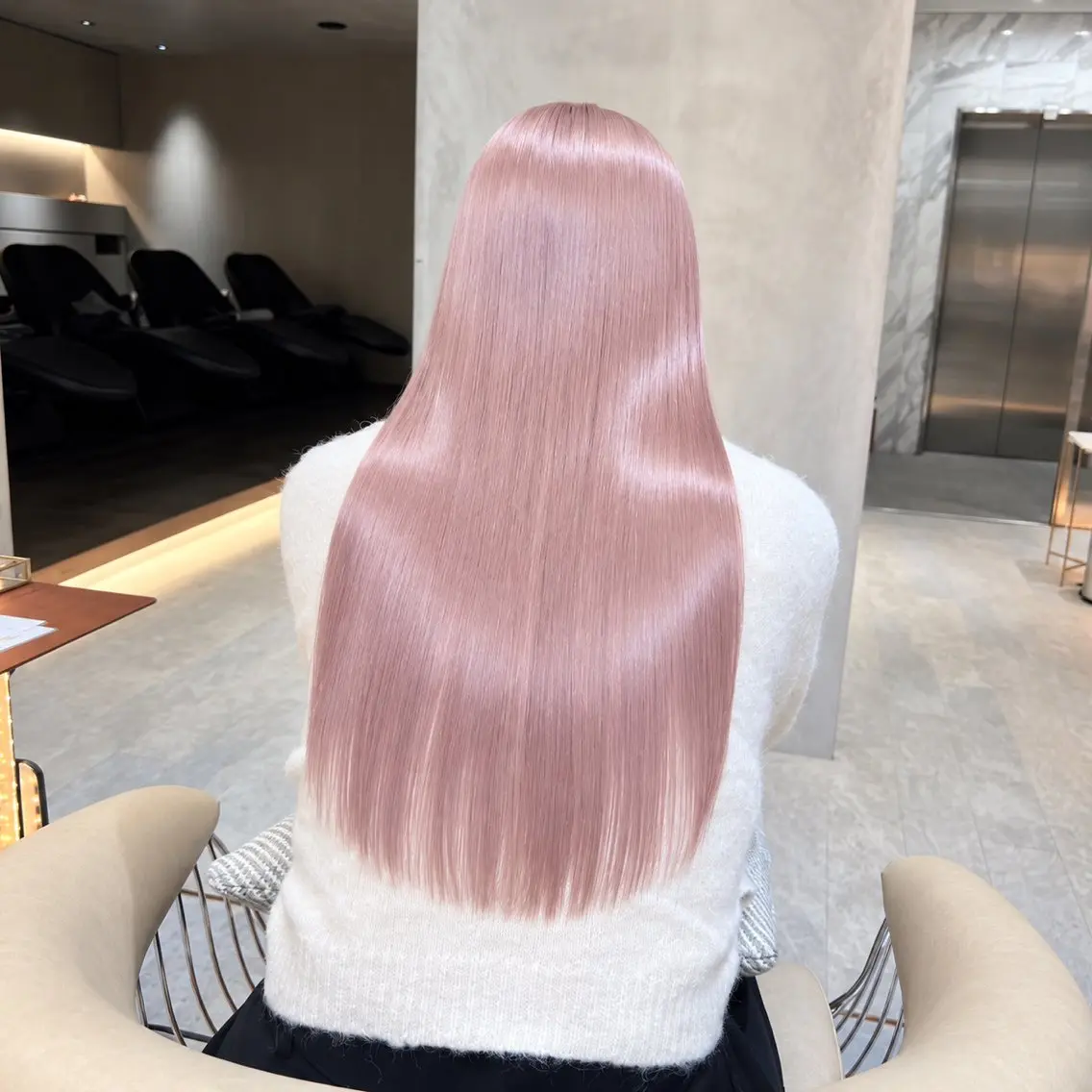 ロング カット ヘアカラー トリートメント 🦋高屋敷陸🦋 レイヤー/ハイトーンのヘアスタイル