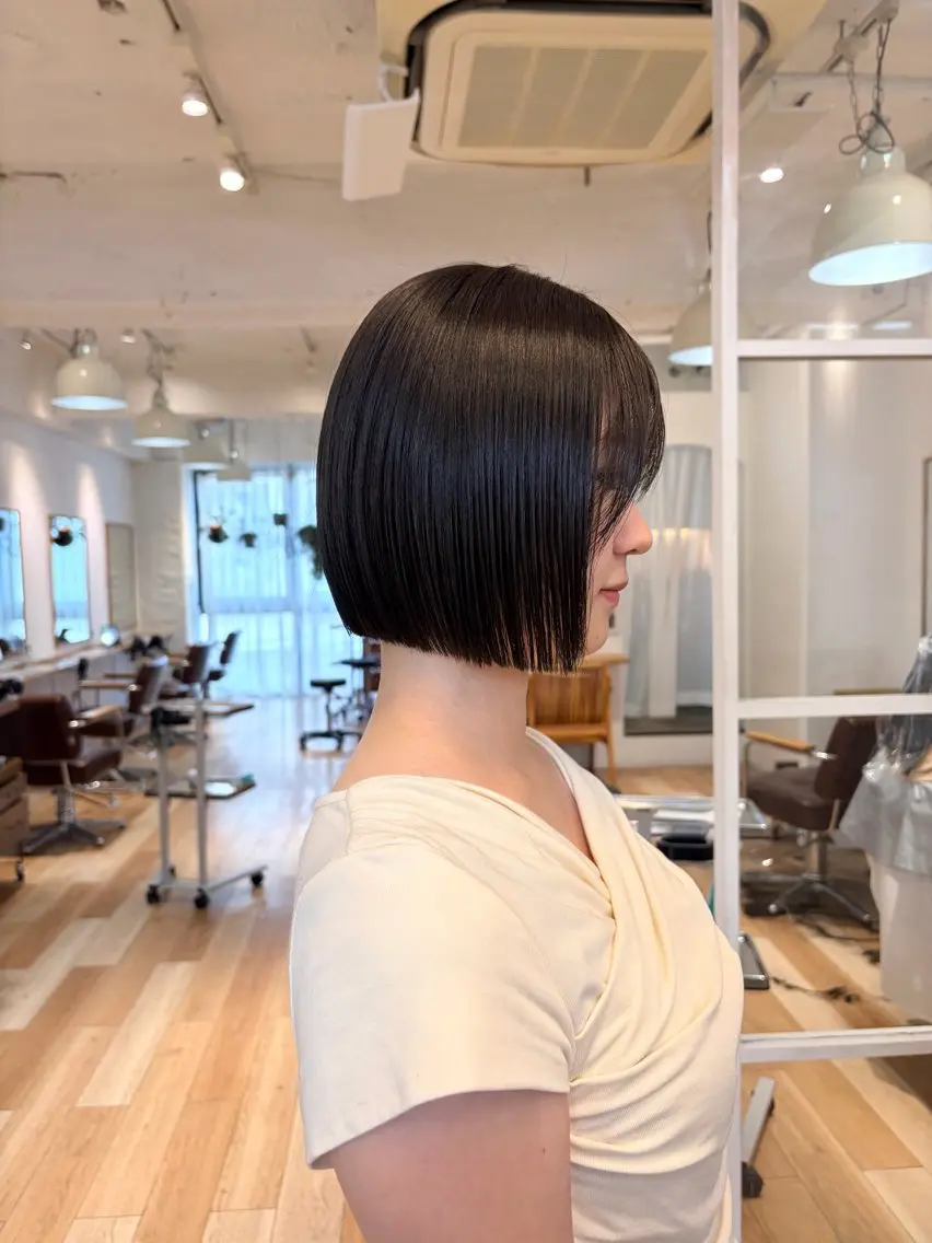 ショート 縮毛矯正 カット 縮毛矯正 トリートメント ヘッドスパ mako/オリーブ /美容師アイリストのヘアスタイル