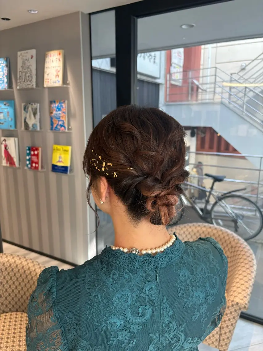ヘアアレンジ ヘアセット 誰もが憧れる艶髪✨ /アレンジヘア🎀のヘアスタイル