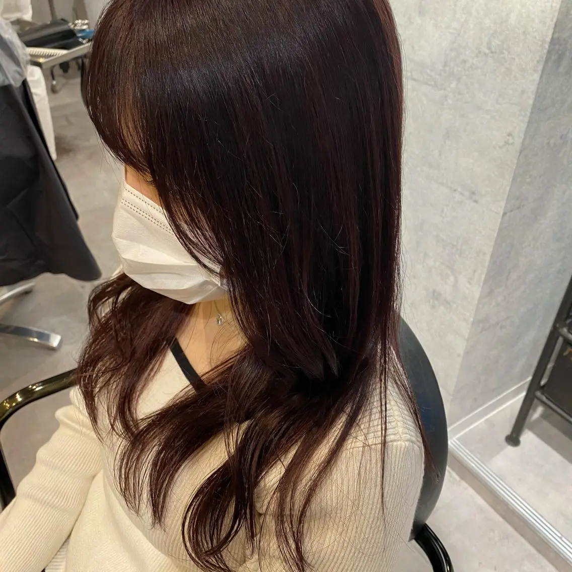 ロング カラー Sia中野新橋　店長 田中　優莉乃のヘアスタイル
