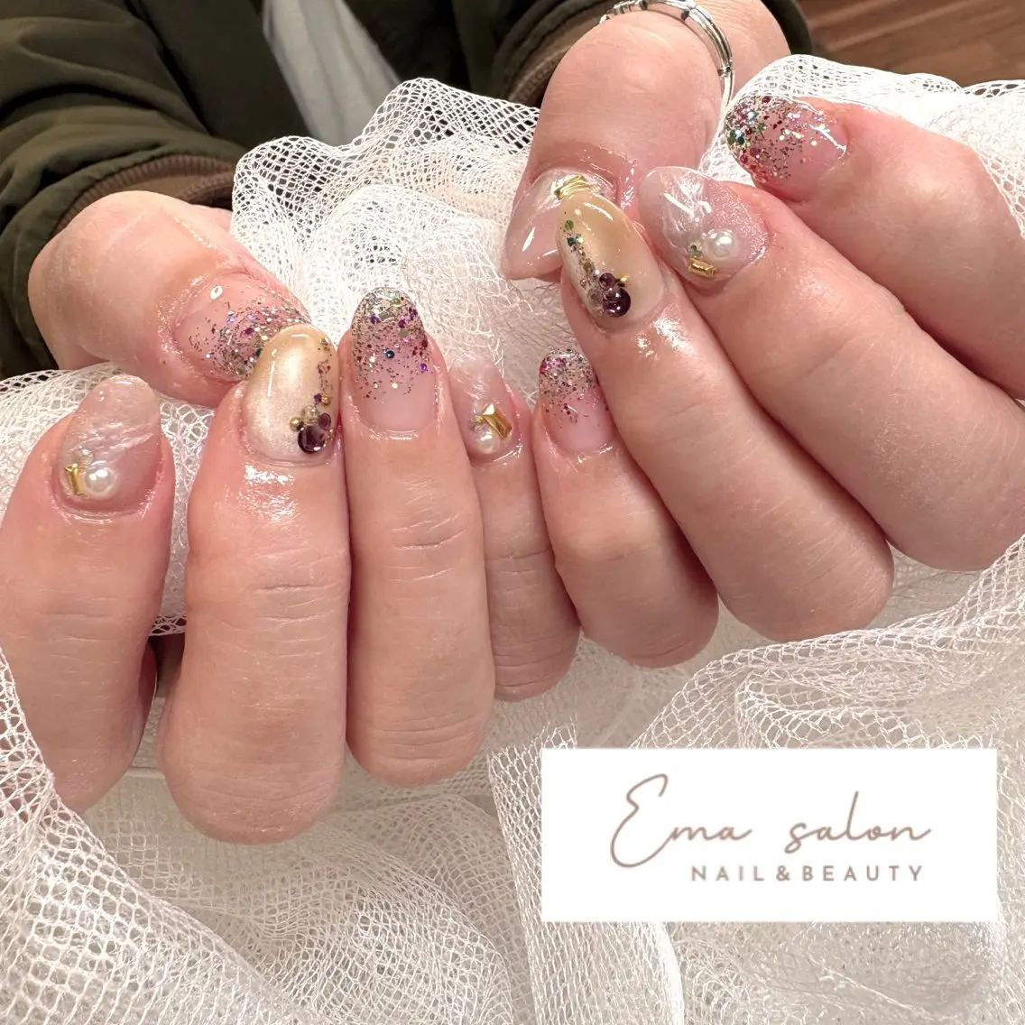 ネイル ハンドネイル Ema salon satomiのネイルデザイン