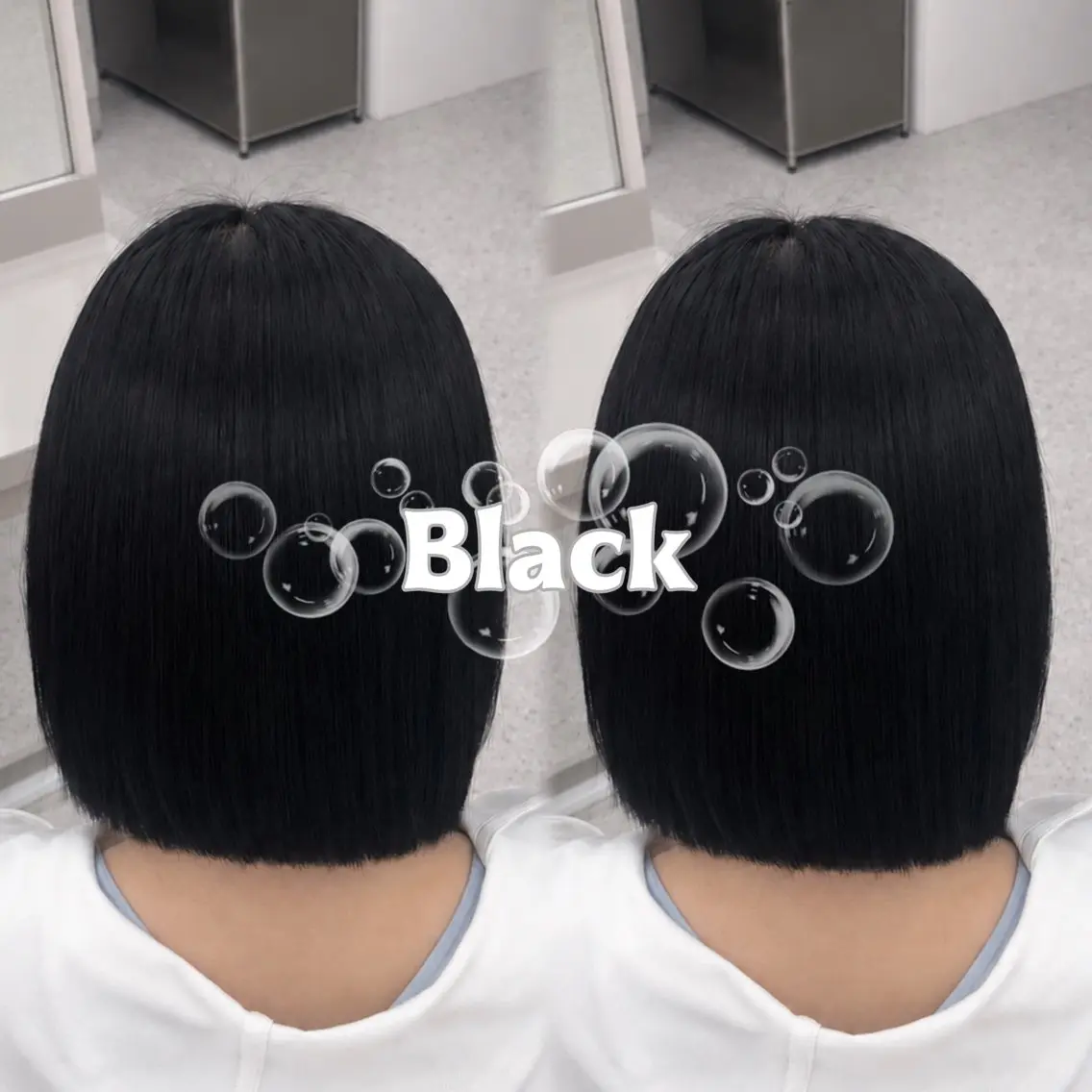 ショート カラー 黒髪 透明感カラー 卒業式のヘアスタイル 髪質改善 韓国風ヘア ヘアカラー 縮毛矯正 トリートメント haru/COCO /大宮/カラーのヘアスタイル