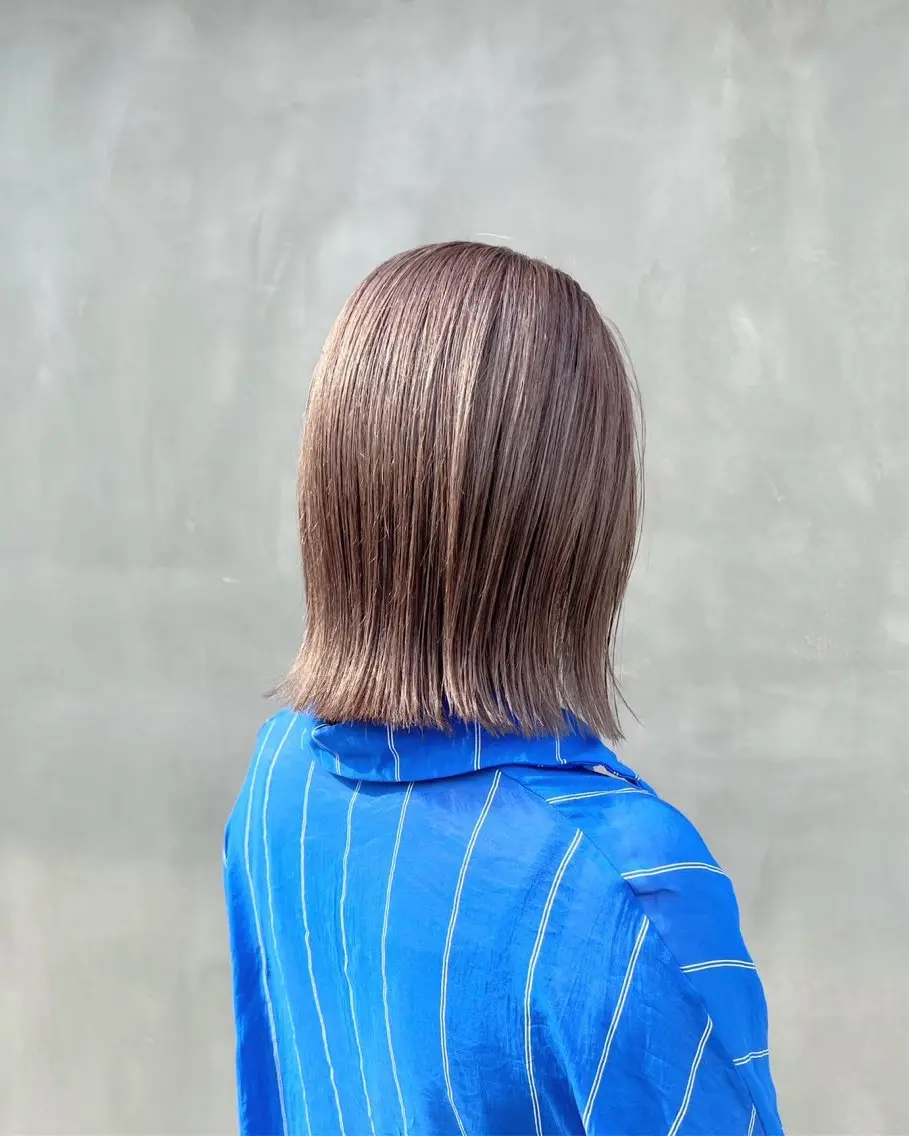 セミロング カラー 🎵SASE/ ゆい🎵のヘアスタイル